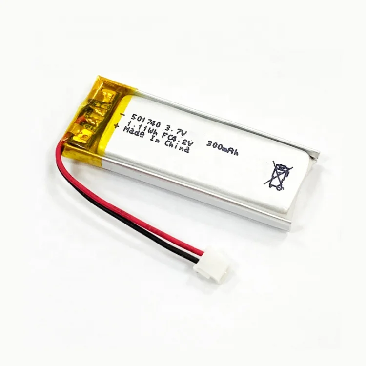 China Manufacturer 451550 3.7v 300mah lipo rechargeable battery