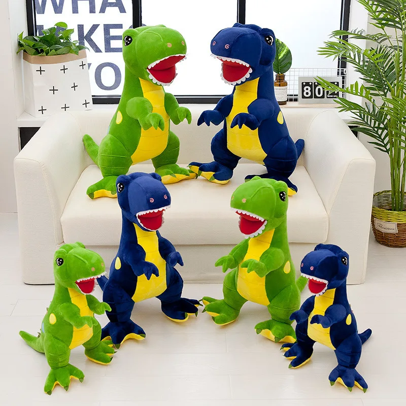 Jumbo Dino Stuffed Animals Children Pillow Doll Kids Gifts Cartoon Stuffed Plush Dinosaur Toys