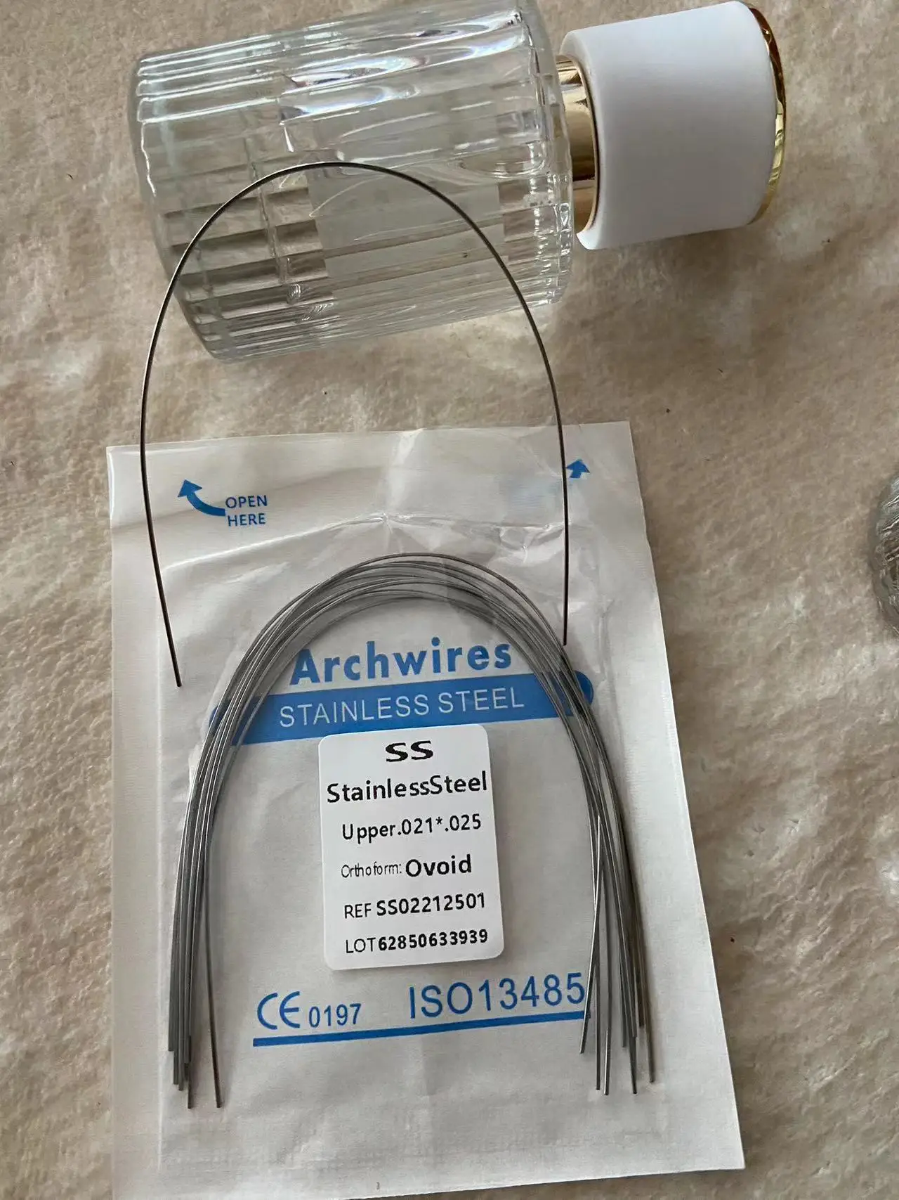 dental consumables medical products for  equipment and accessories stainless steel arch wires offsale