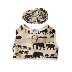 Dogs Clothes Luxury Collar Dog Harness Vest Cloth Pets Leash Outdoor