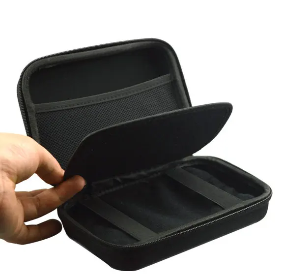 Black EVA hard storage case for 5 inch GPS