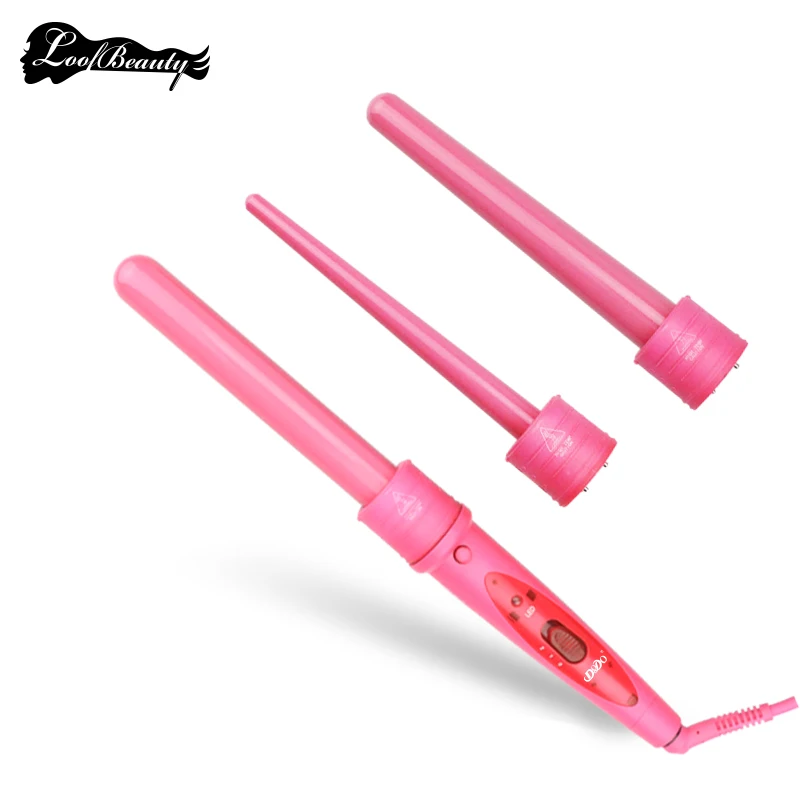 Curl Curler Curling Hair Iron Wand Air Set Curly Curls Hair curler Auto Brush Spin N Wave Crimp Formers Comb Game Tong