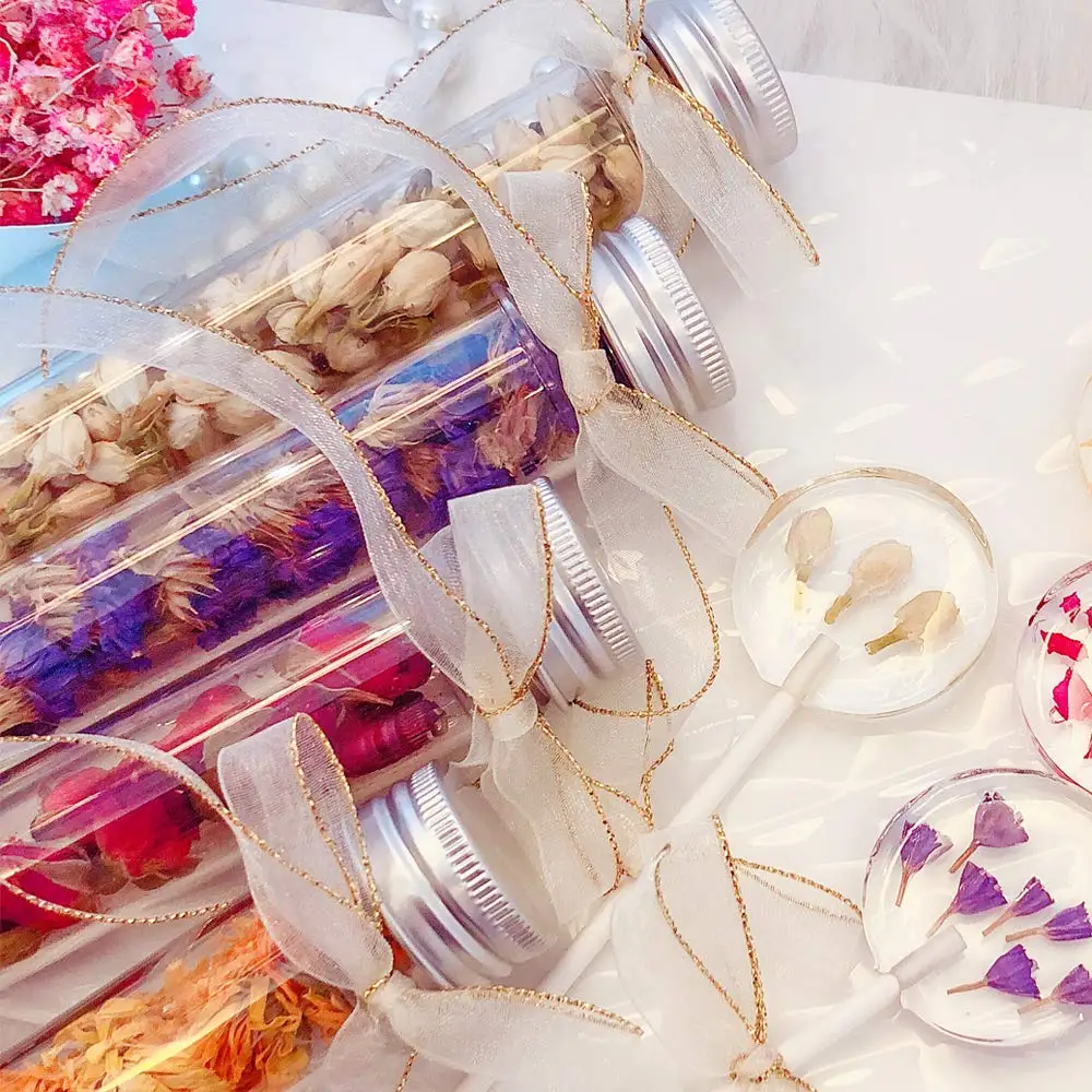 Yongli пластиковая пробирка с винтовым зажимом для упаковки чая прозрачные трубы стеллаж для выставки товаров