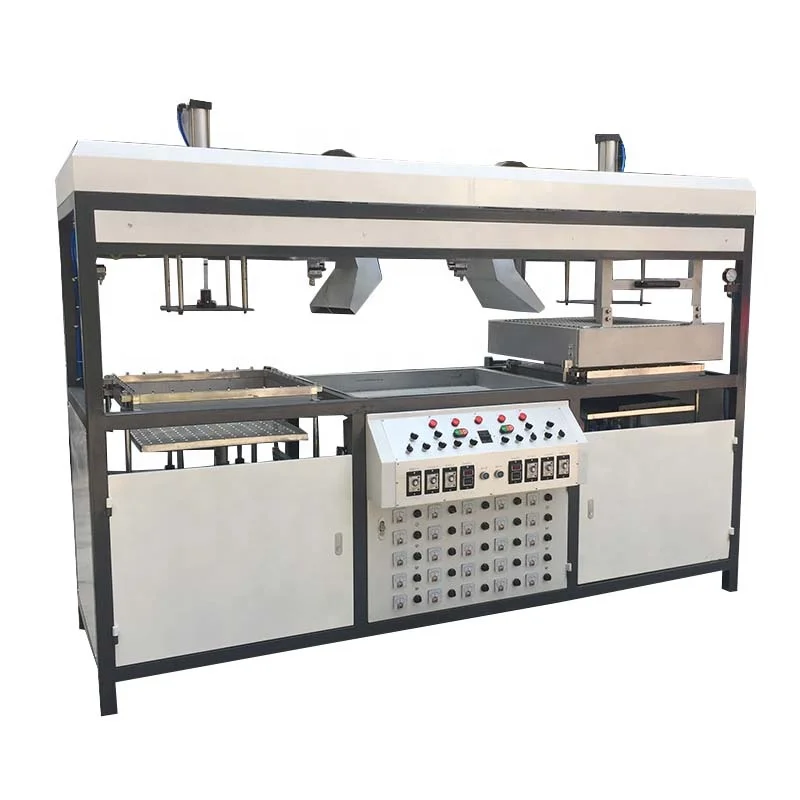 Manual Double Station Plastic Blister Forming Machine