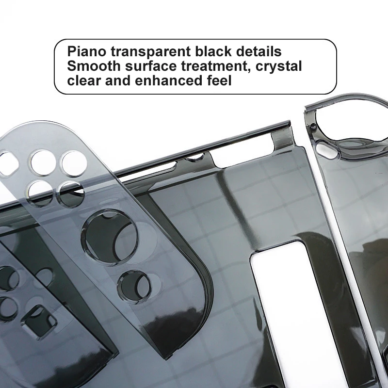 2022 Hot Selling Switch Protective Case Silicone Soft Shell Transparent NS Game Console Separation Host Protective Case