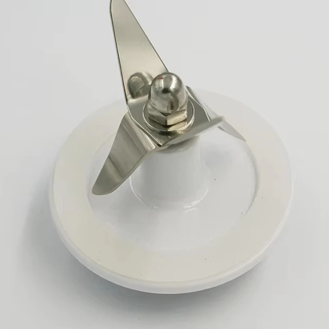 4 ножа лезвие для кухонного блендера с резиновым Колесом водителя из нержавеющей стали