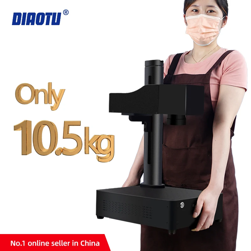 Laser writing machine Free shipping 20w portable fiber laser marking Laser machine metal gold machine jewellery