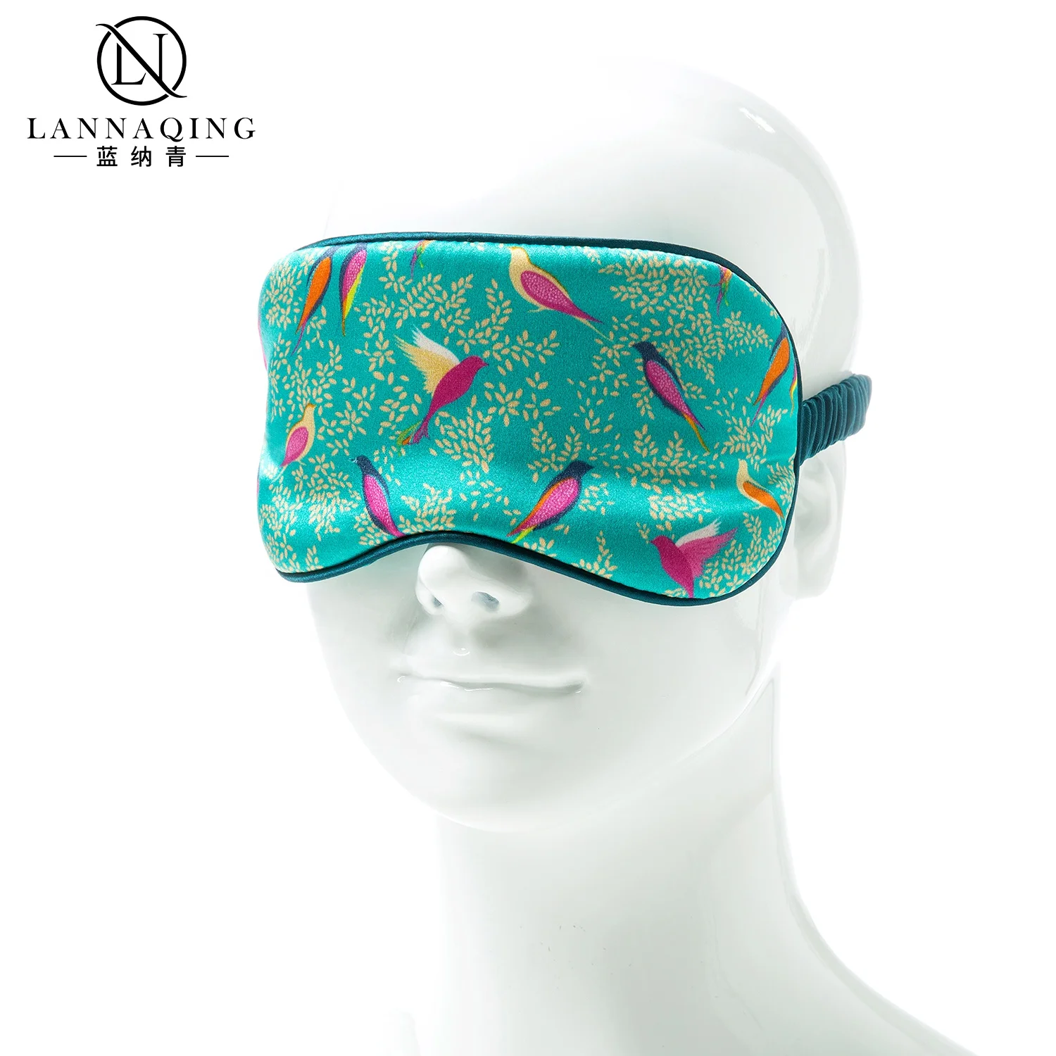 High Quality Set Natural 100% Silk Eye Mask With Custom Package For Anti-eye Congestion