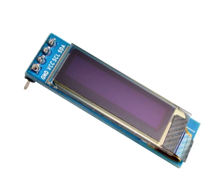 0 91 дюймовый 12832 белый и синий цвет 128X32 OLED ЖК-дисплей светодиодный модуль дюйма IIC