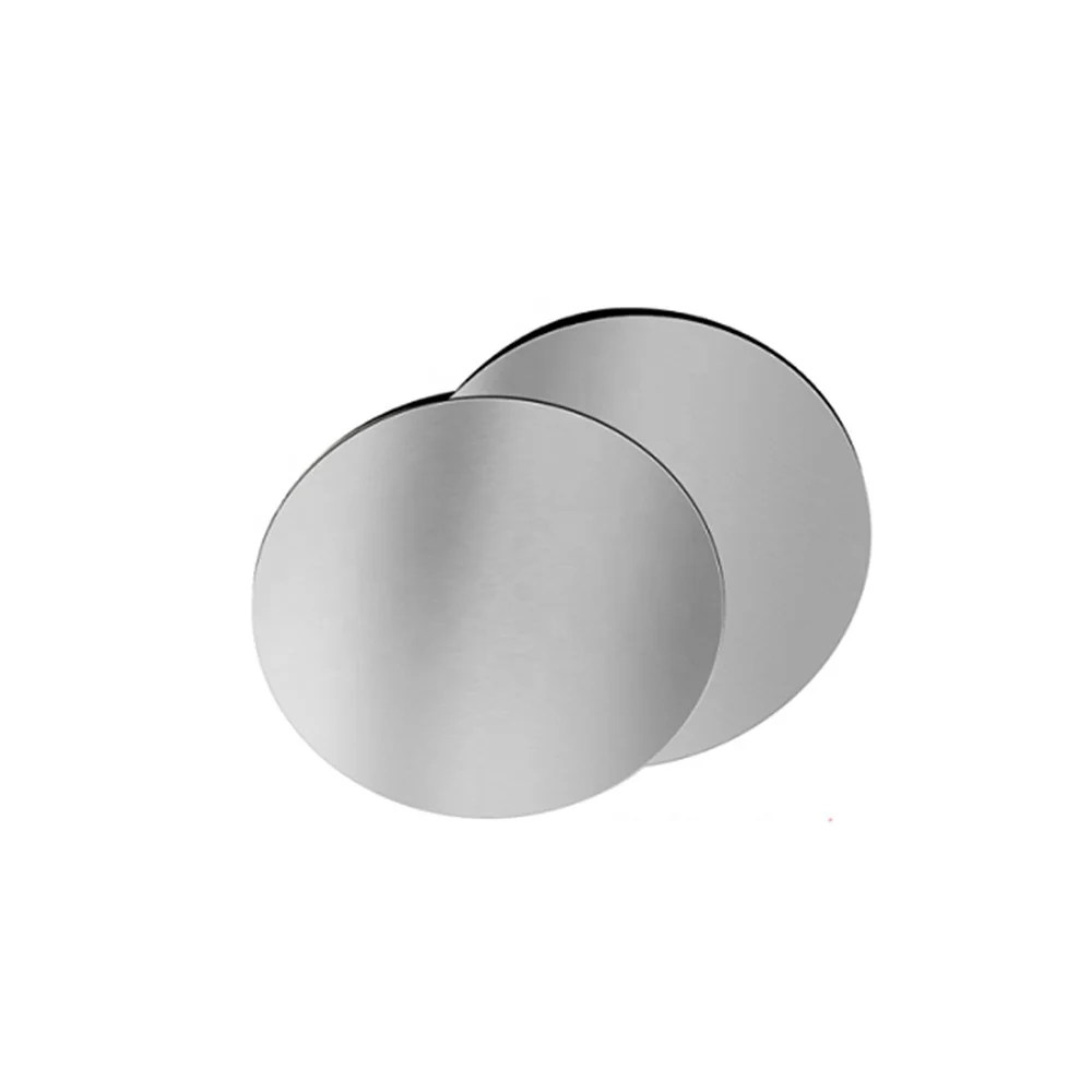 ASTM HL Black Metal Sheet Discs Mirror Finish 201 j1 8K Stainless Steel Circle