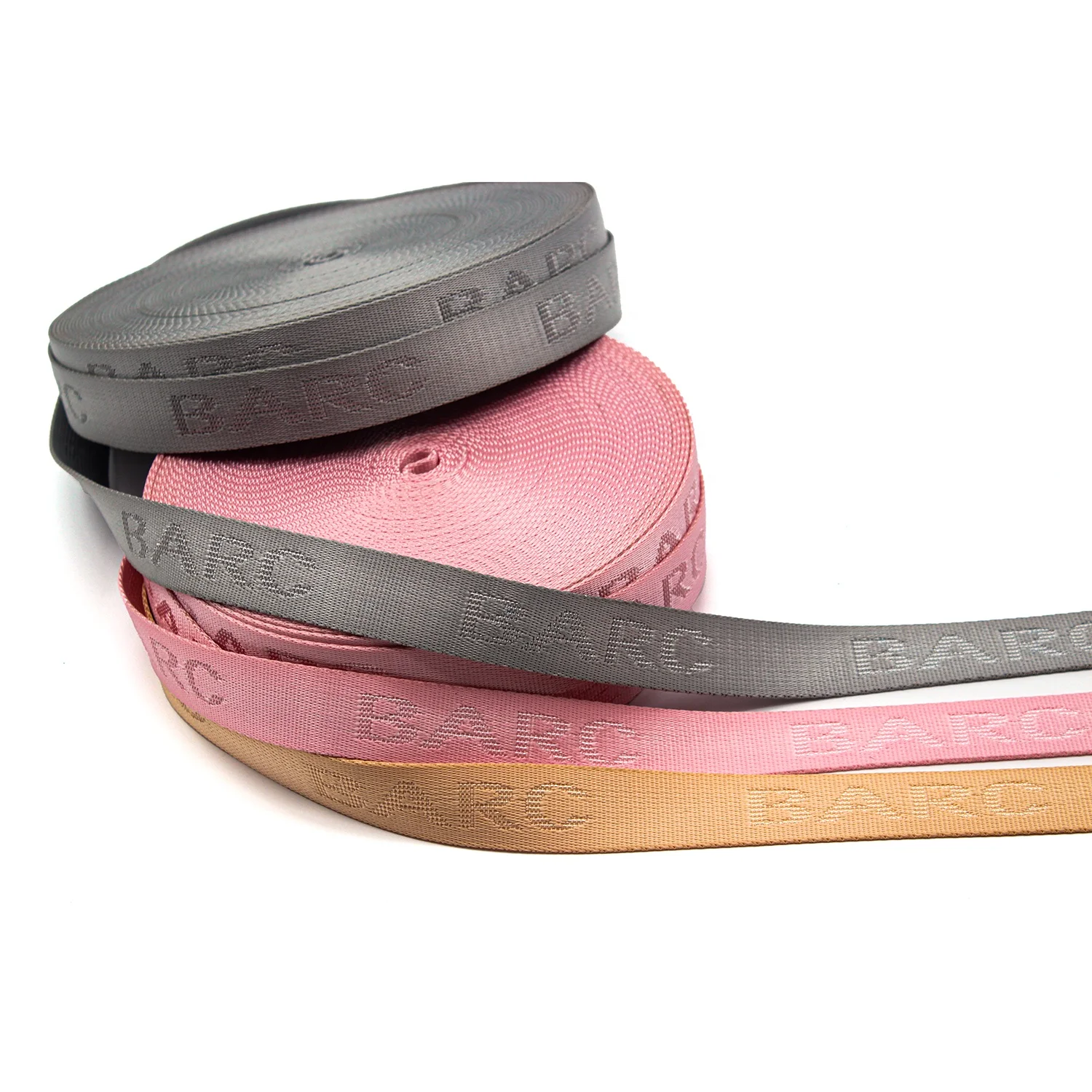 Factory custom nylon webbing jacquard webbing pet supplies bags backpack webbing