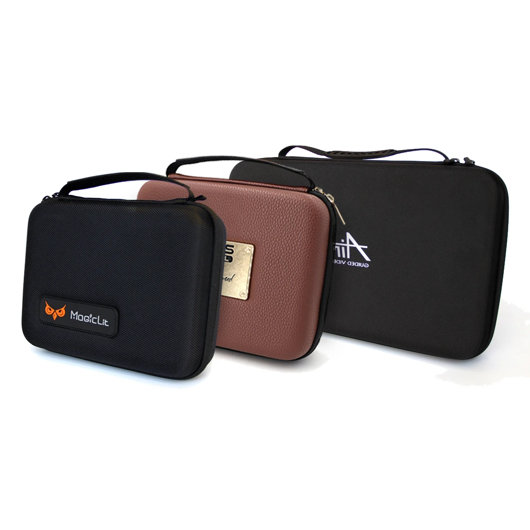 Custom Portable EVA Large Carrying Case Protective Storage Case with Metal Logo