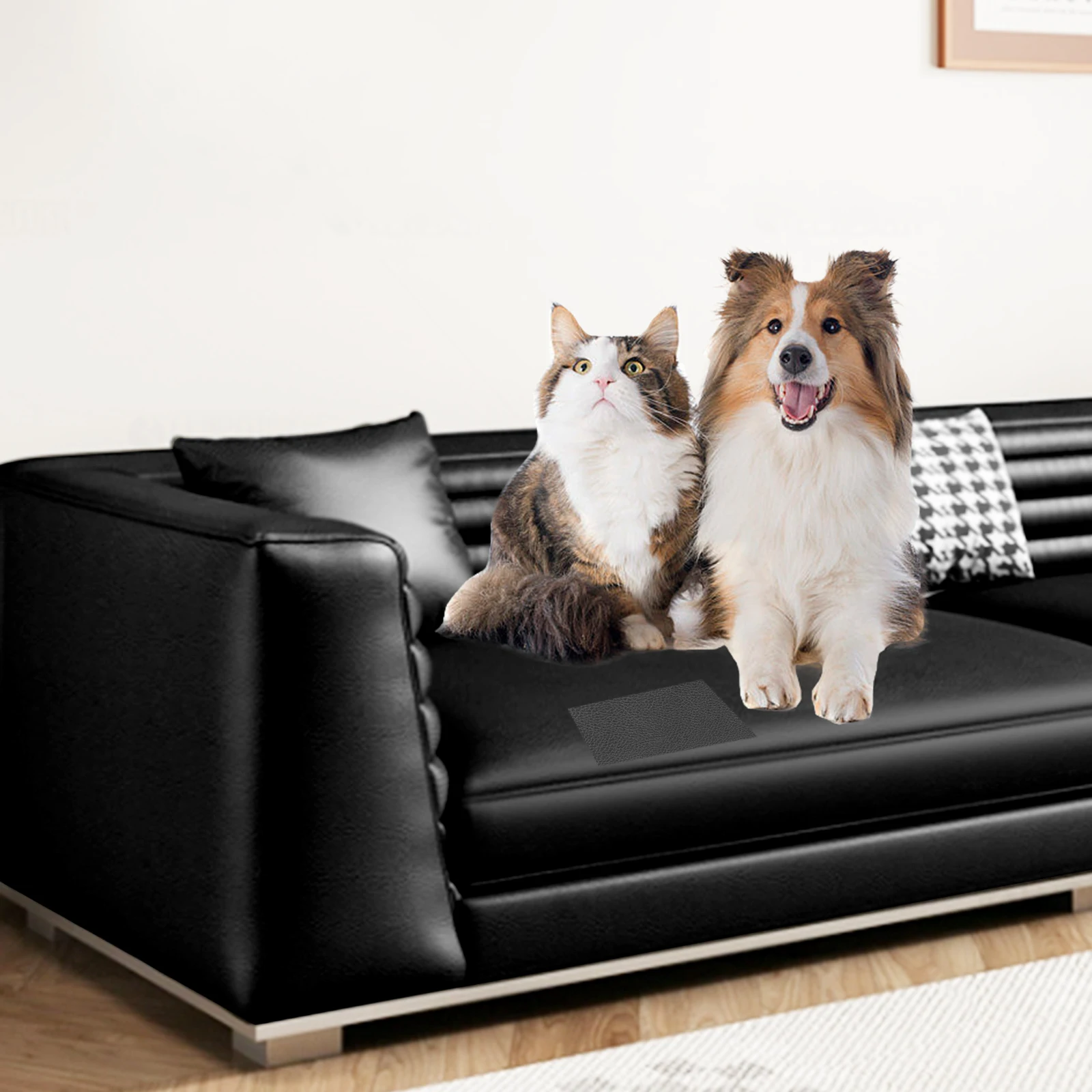 Extra Large Size Self-Adhesive Premium Leather Tape Leather Repair Stickers Repair Patch for Furniture Sofa Couch Car Seat