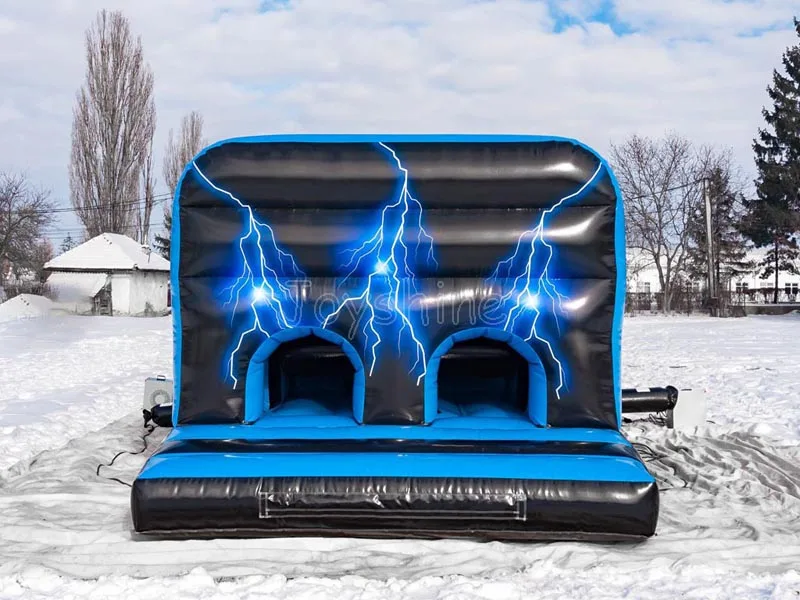 Indoor/outdoor Inflatable Energy Lighting Assault Obstacle Course Game inflatable courses Commercial