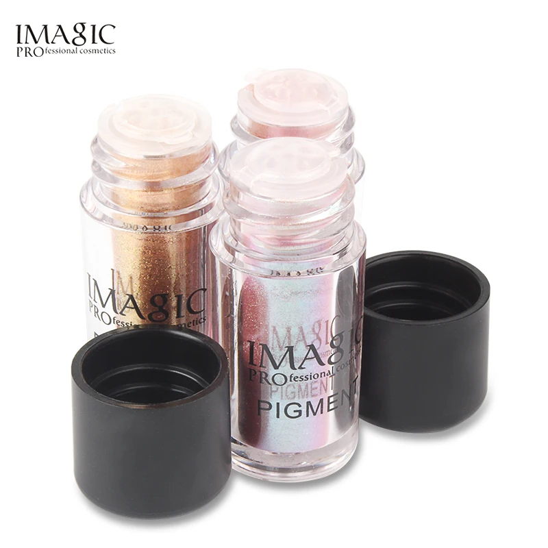 IMAGIC 9 Colors Eyeshadow Powder Long Lasting Bright Waterproof Glitter Eye Shadow Pigment Eyeshadows Makeup