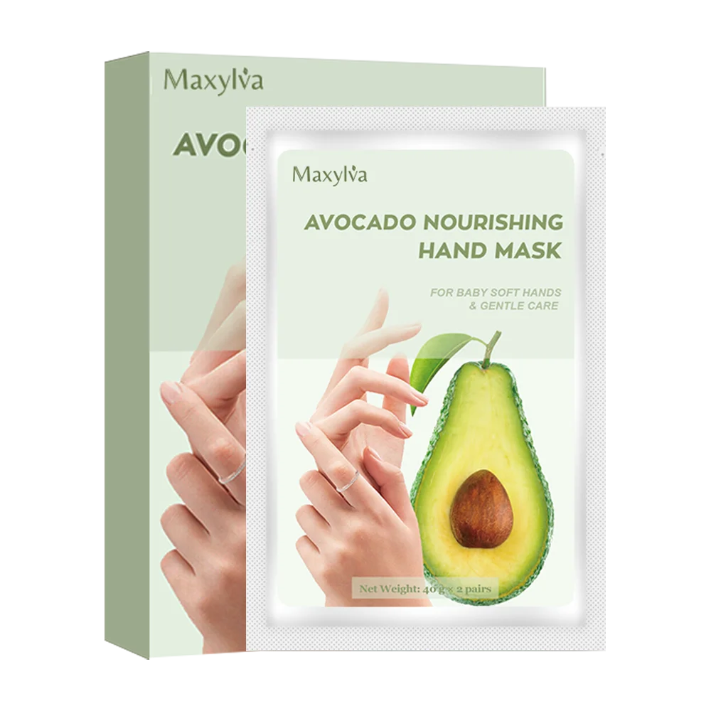 OEM Custom Private Label Gloves Shape Korean Style Hydrating Hand Mask with Collagen