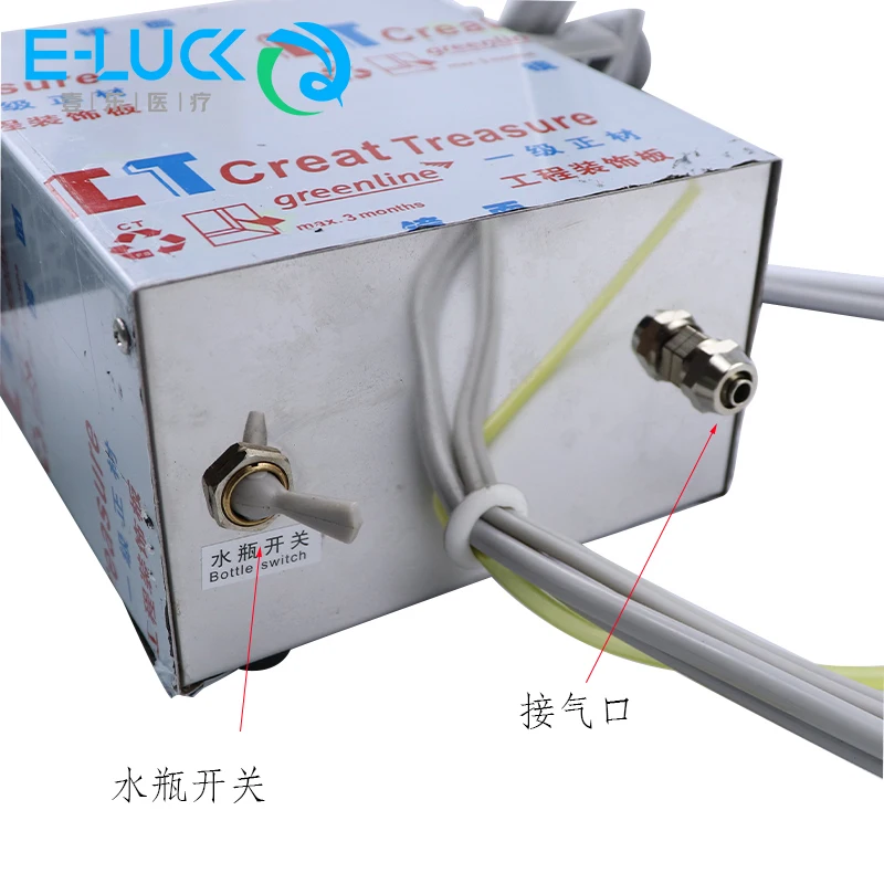 Portable Weak Suction Turbine Unit MINI Turbine Unit with Three Way Syringe 2 and 4 holes system Portable Dental Turbine Unit