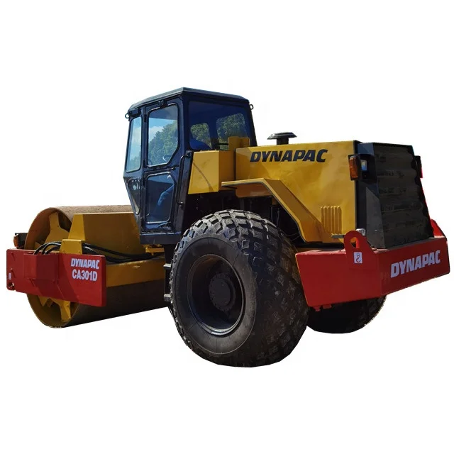Японские дорожные ролики dynapac ca301d, б/у, dynapac ca301 ca30, Вибрационные Дорожные ролики