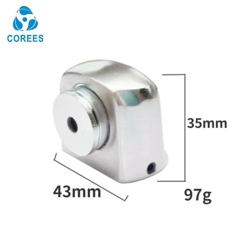 Floor mounted door stop, magnetic door positioning door ground suction door touch, door resistance mini door wall suction
