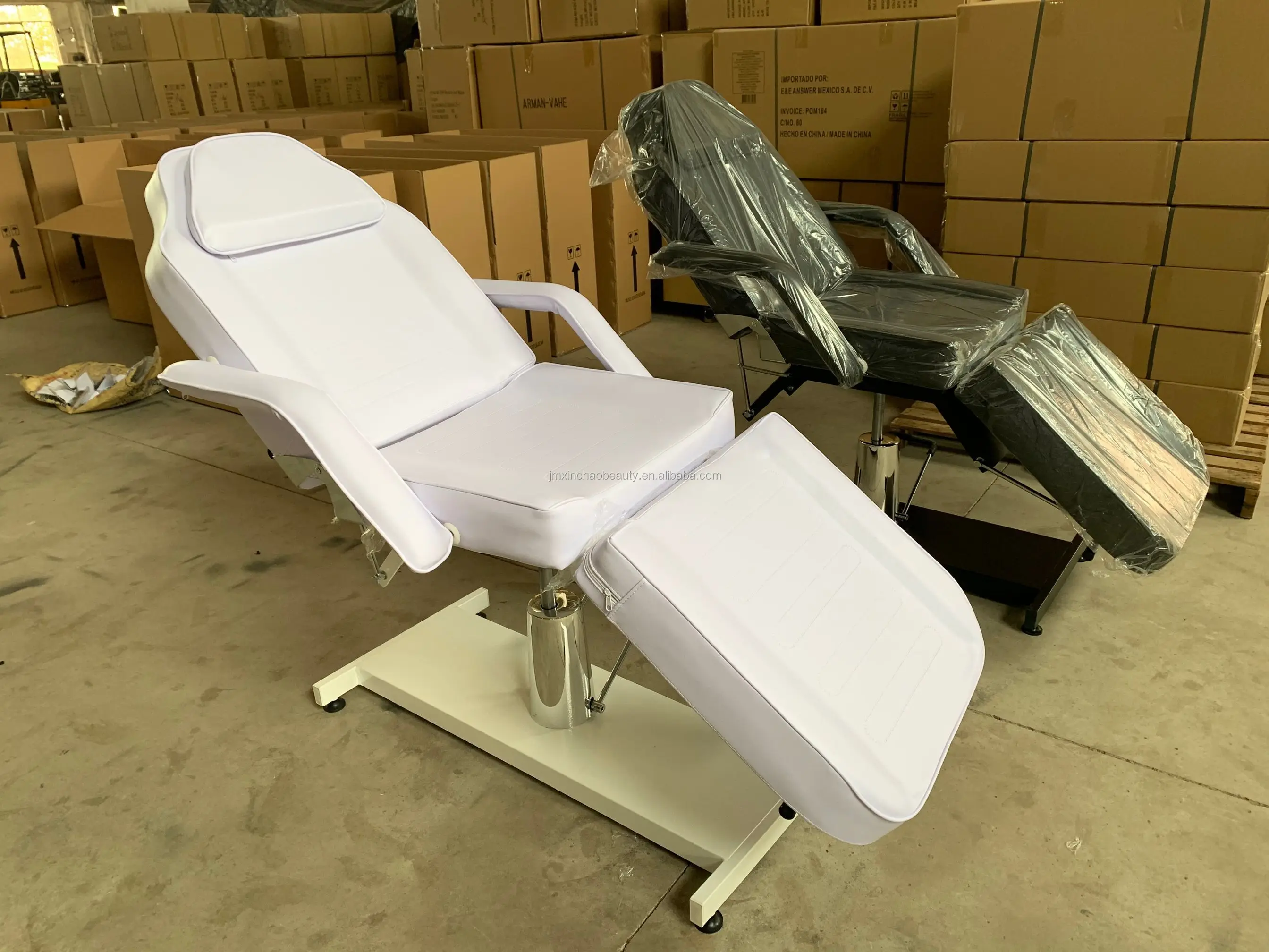Massage Table Facial Bed Beauty Furniture /hydraulic black facial bed/hydraulic beauty bed spa table tattoo