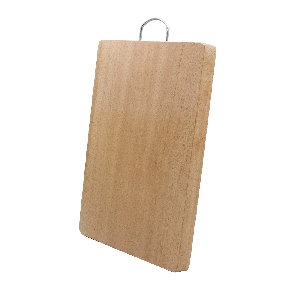 Aesthetic Luxury Wholesale Non Slip Unfinished Antique Stand Raw Red Beech Wood Food Cheese Serving Cutting Board with Handle