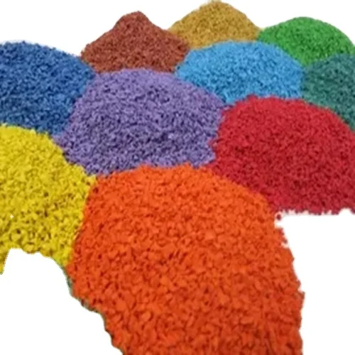 EPDM Rubber Granules and SBR Rubber Colored EPDM For Sports Playground