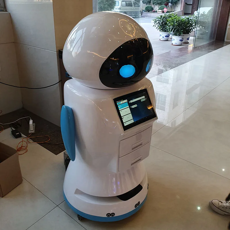 Kaka Multi-functional Intelligent Hotel Supplier Delivery  Service Robot