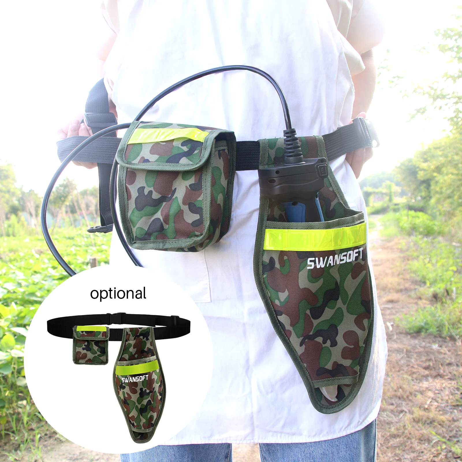 SWANSOFT Europe warehouse deliver 40mm electric pruning shears cordless garden scissors