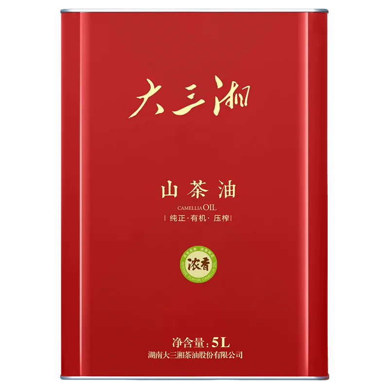 Competitive Price Physical Pressing 5L Natural Edible Vegetable Oil Camellia Oil