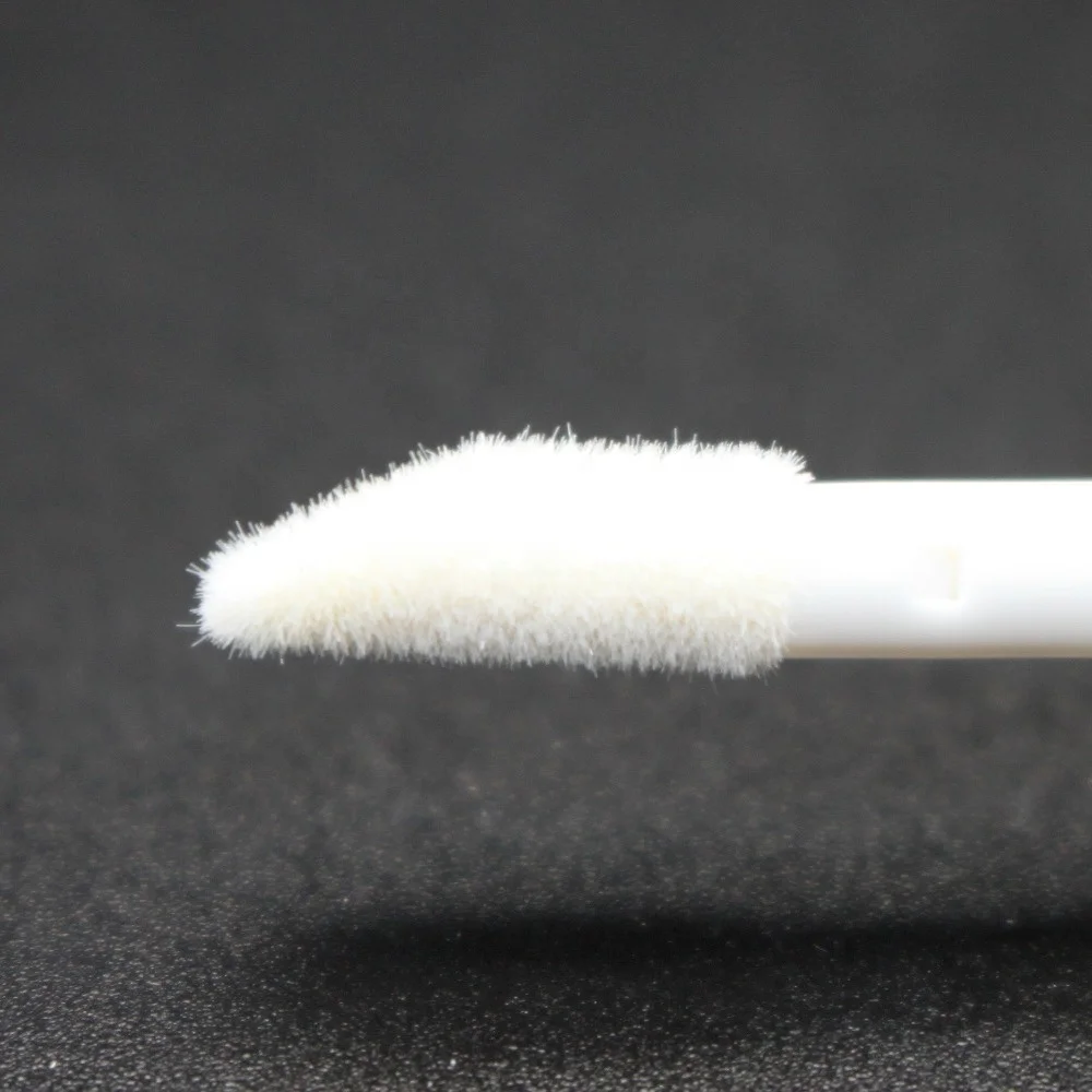 Shiny gold square lip gloss tube