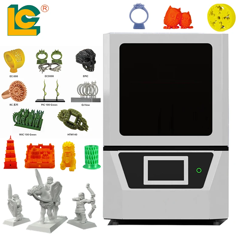 Multi Function Desktop Metal 3D Printer for Building Model Glass Metal Plastic Product 3D Printing Machine