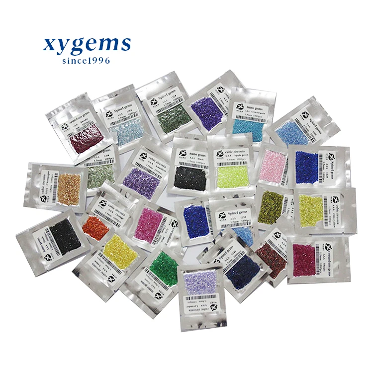 Wuzhou Xiangyi Synthetic Colored AAA Round Brilliant Cut Cubic Zirconia for Testing