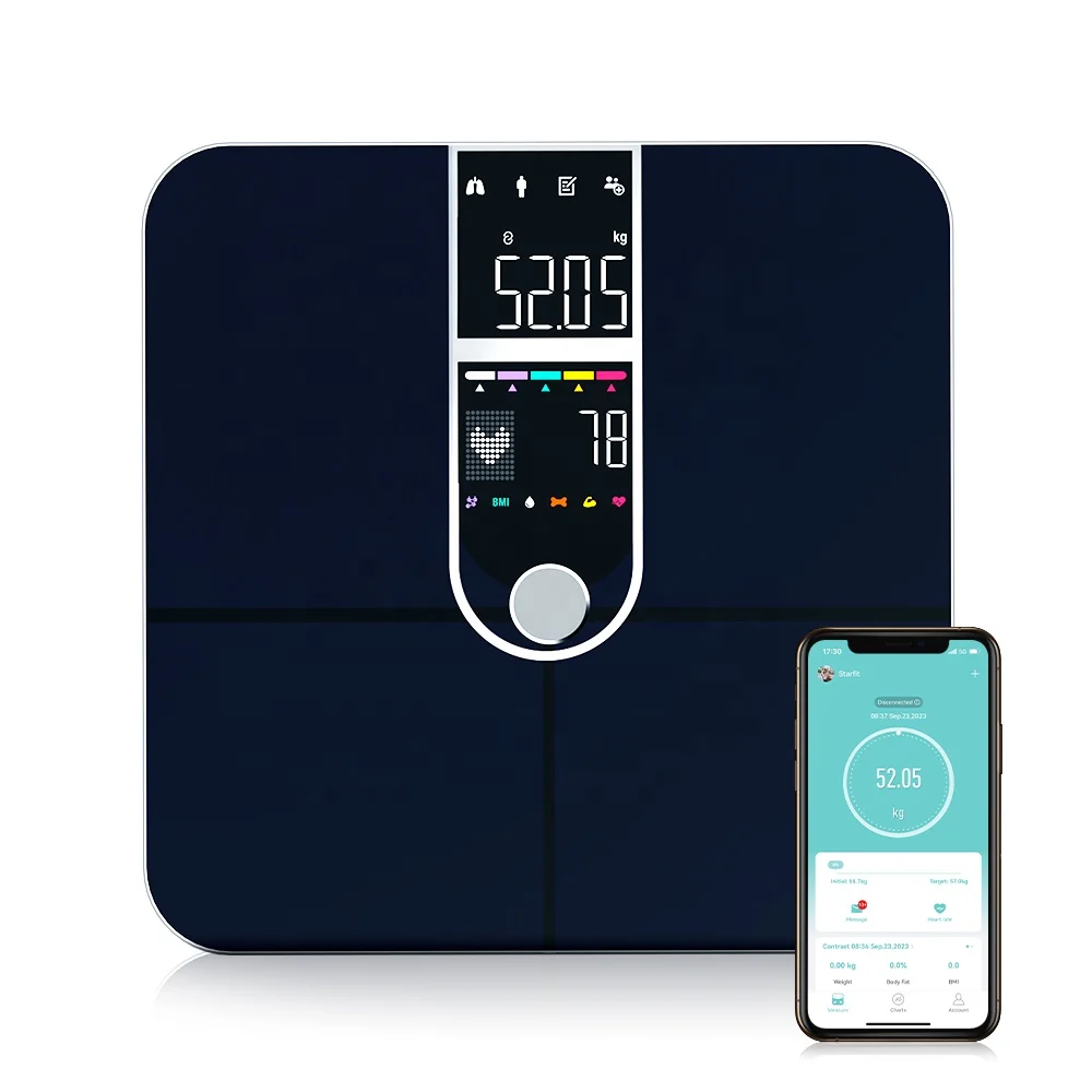 Balanza Digital Weight Machine Va Screen Smart Body Fat Weighing Scales Weigh Balanzas Electronic Balance Scale Weighing Scales