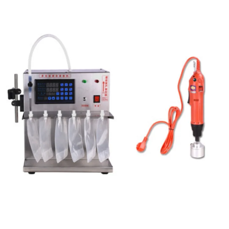 Reagent water filling machine mini glass water filling machine beverage essential oil filling machine