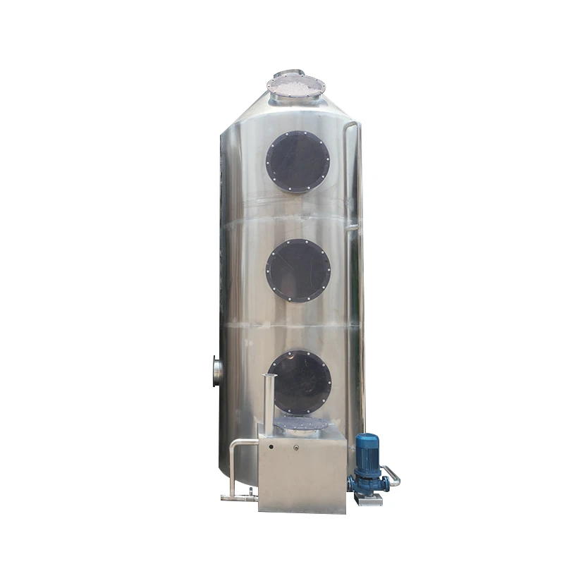 
 Заводская поставка, распылительная башня, оборудование для контроля загрязнения отходов газа, скруббер из нержавеющей стали, поглощающая башня  