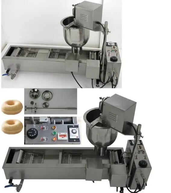 
Automatic commercial gas and electric portable donut fryer making machine 