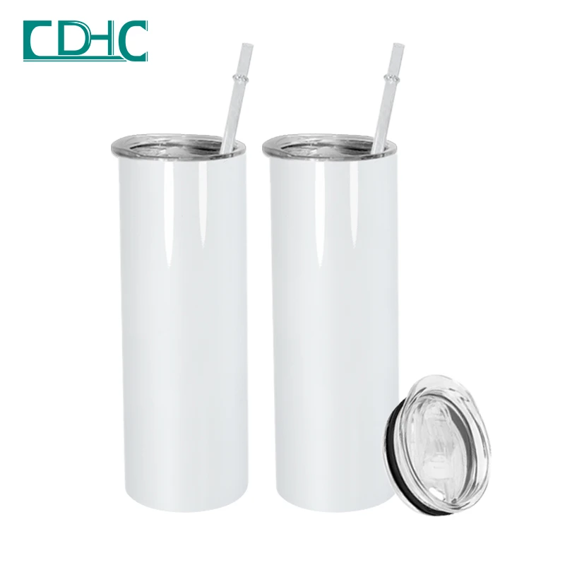 Бесплатная доставка со склада в США 20 унций сублимационные заготовки двойная Изолированная тонкая неваляшка 20 унций Сублимационная Прямая Неваляшка