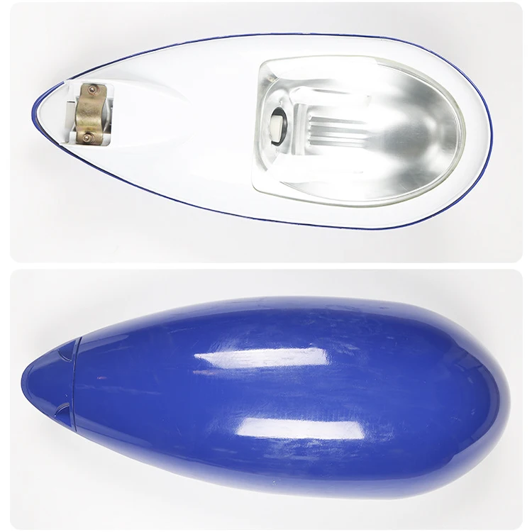 Aluminum housing cheap led street light with lamp post 8m 9m 10m and 12m pole Halogen light 250 watt 220V