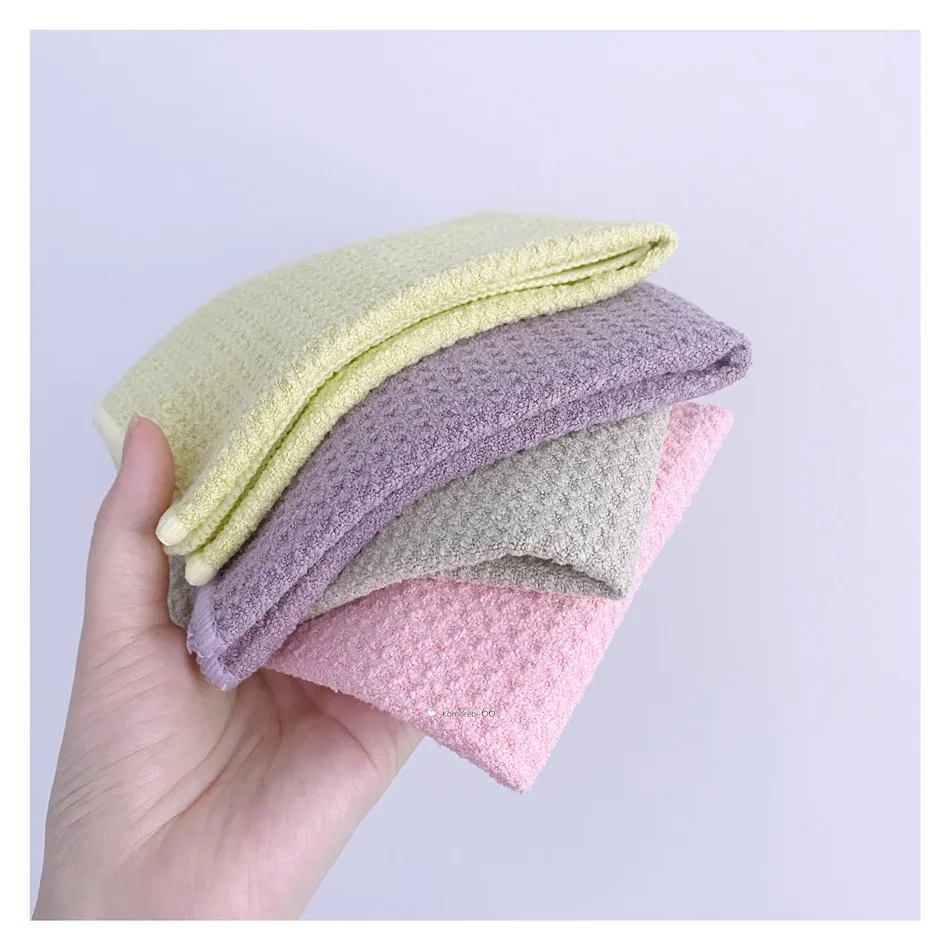 HOT  Sales  in  America  Microfiber Dish Towels Kitchen Drying Towel Waffle Weave White Hand Towel Good for Sublimation Printing