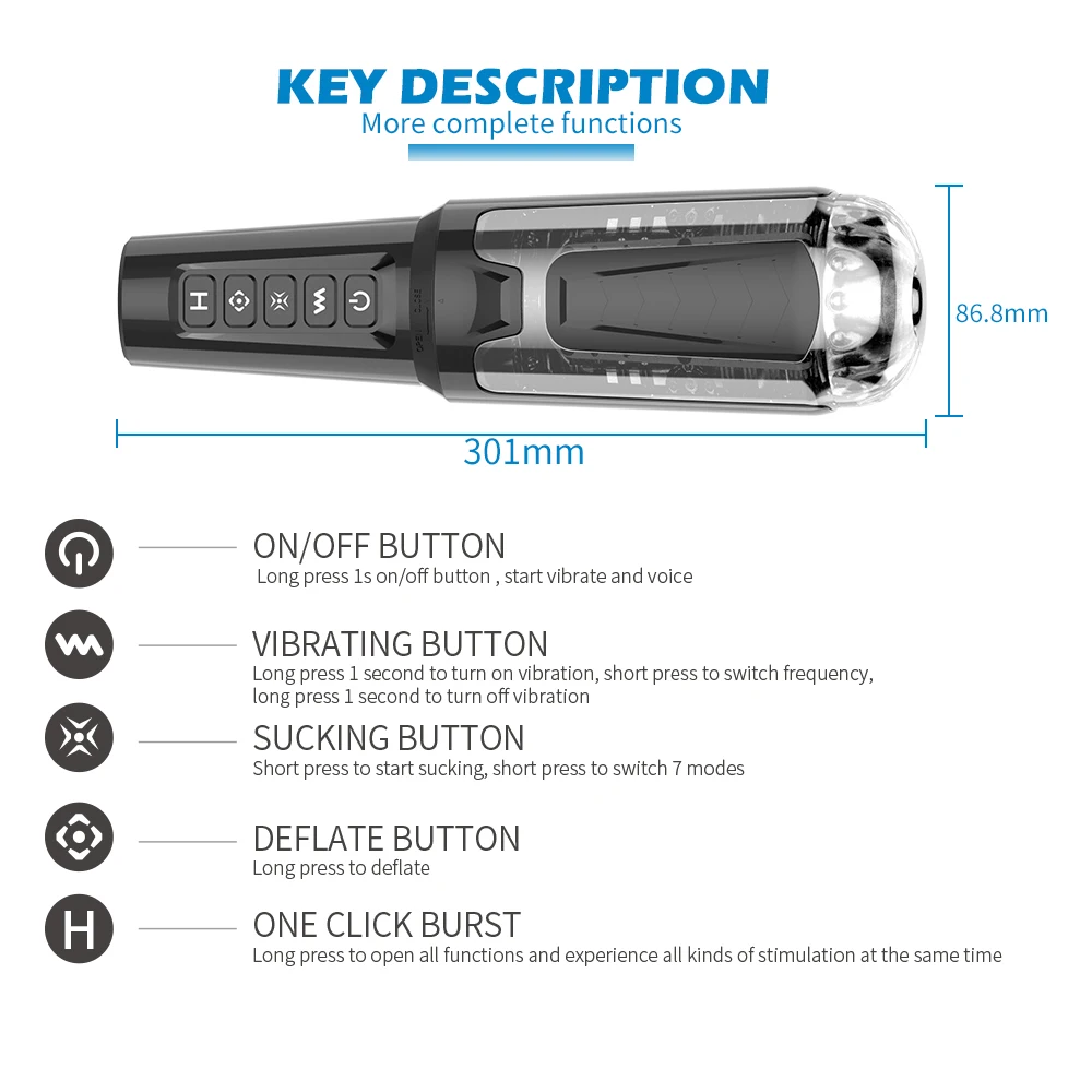 Automatic Male Masturbator  Male Sex Toys for Men Sex Toy Adult Toys Pocket Pussy Adult Sex Male Masturbators 3D Male Stroker