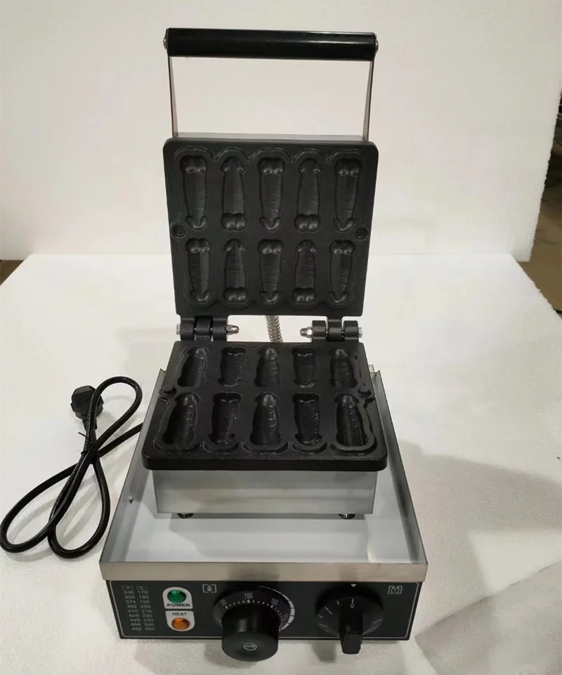 Лучшая цена 8 шт. waflera de мужского члена коммерческих форма Орел waffl gaufrier pro нержавеющая сталь Вафельницы пенис в форме вафель