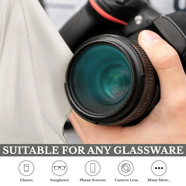 Wholesale High quality  white Double-faced velvet polishing cleaning cloth microfiber wine glass wiping Towel