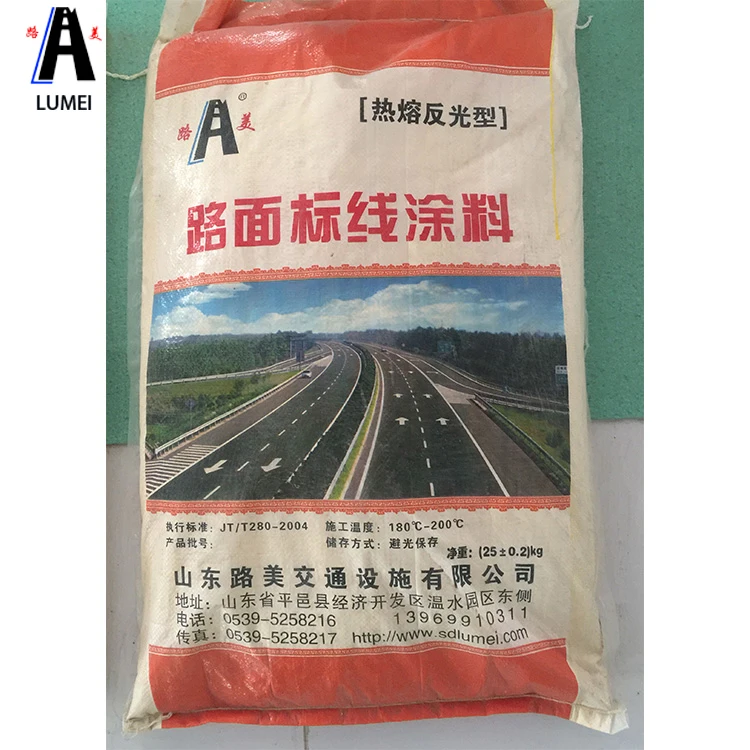 Thermoplastic Price Reflective for Road Sign Hot Melt Road Marking Paint