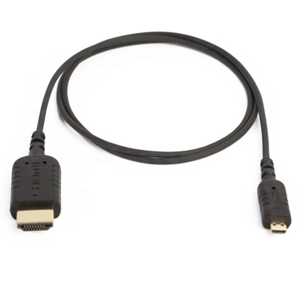 FARSINCE thinnest hdmi cable 40AWG coaxial cable ultra slim thin soft and flexible hdmi cable 2.5mm OD 4K@60hz