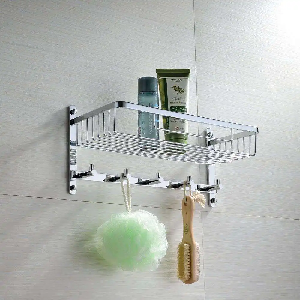 Stainless Steel Bathroom Toilet Bath Living Room Triangle Corner Shelf