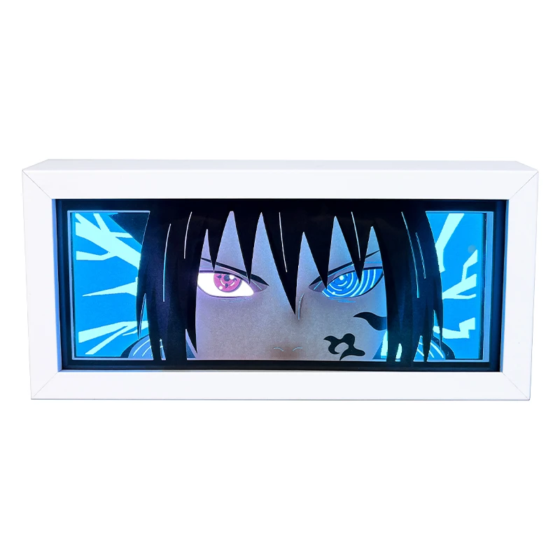 One Piece Anime Figure Light Box Remote Control LED Nightlight 3D Table Lamp Home Decor Christmas Gift Items