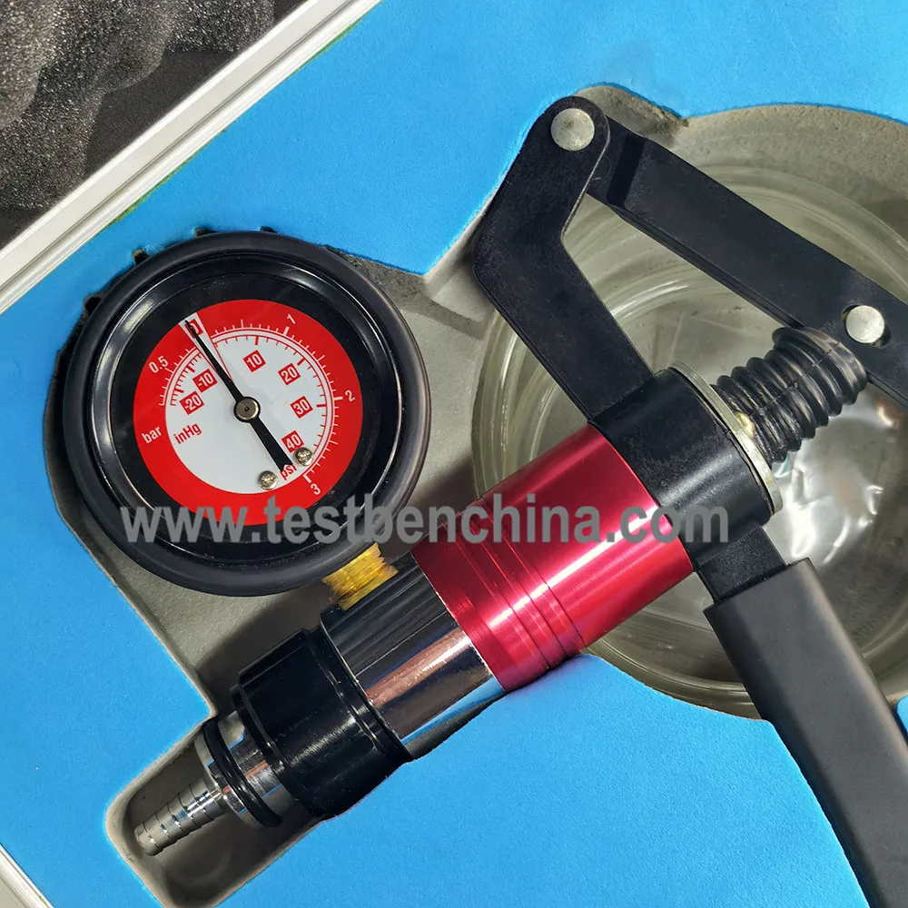 Common Rail Diesel Injector Valve Tightness Test Tools Pressure Control Valve Assembly Sealing Test Tool