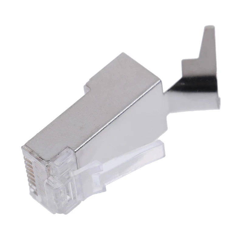 Cat7 RJ45 Connector 1.3mm Crystal Plug Shielded  Connector