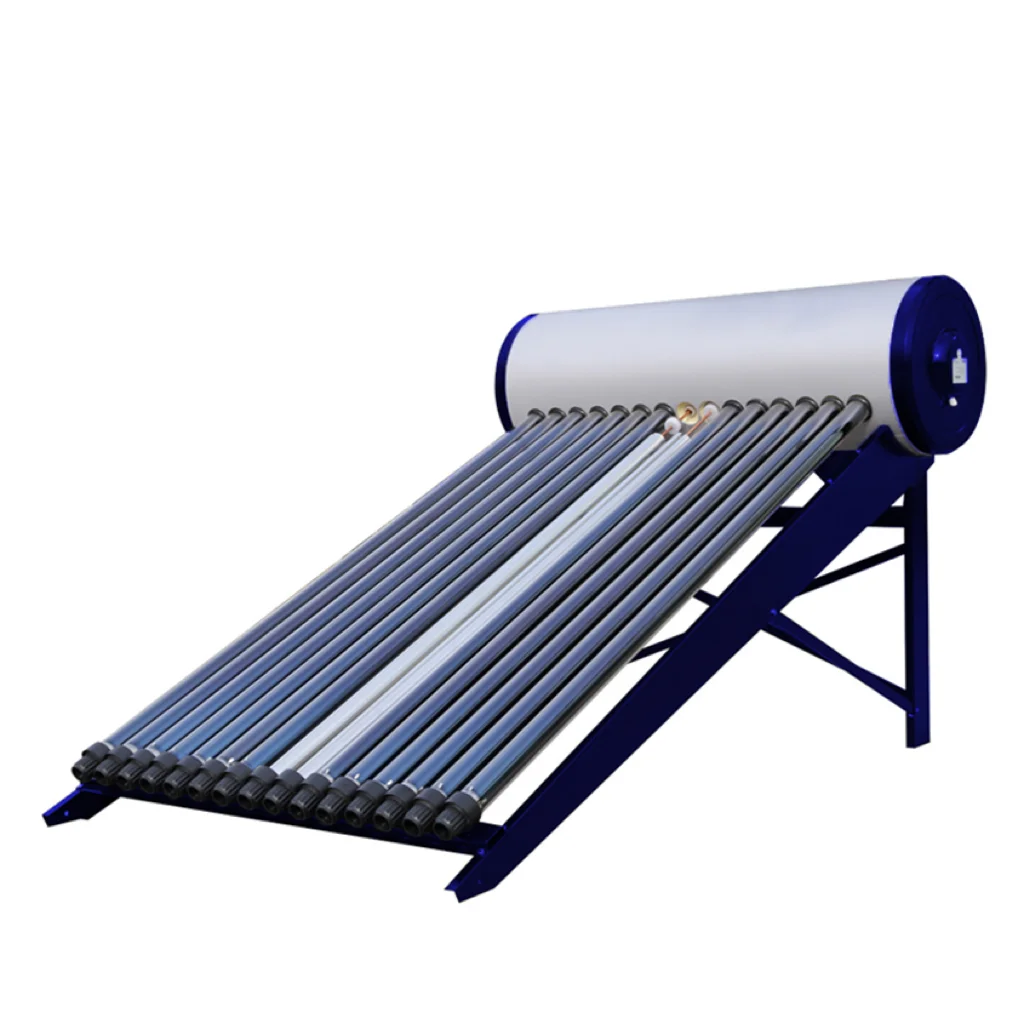 100-300 Liter for home evacuated tube heat pipe pressurized solar water heater system