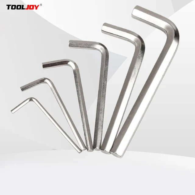 TOOLJOY 4mm 5mm hex key wrench carbon steel /L-Type Torx allen Keys hexagonal 5/32 ball end Allen Lwrench set